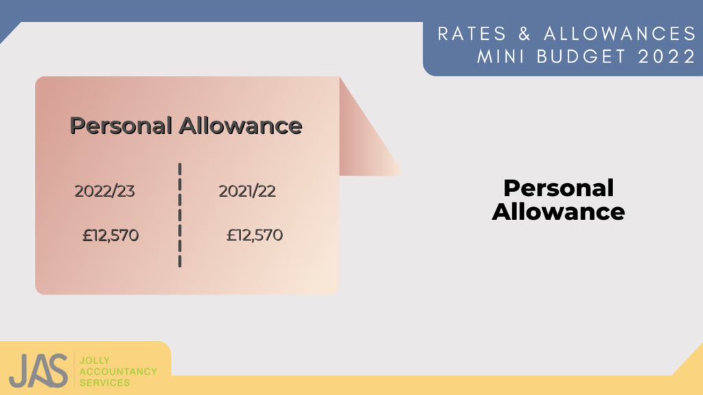 Personal allowance