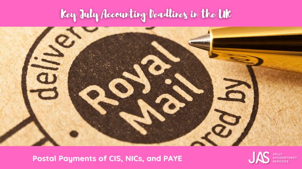 Key July Accounting Deadlines in the UK 3 JU05