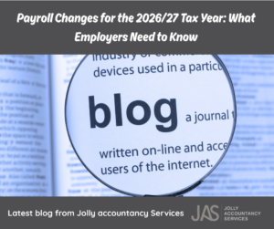 New Blog from Jolly Accountancy
